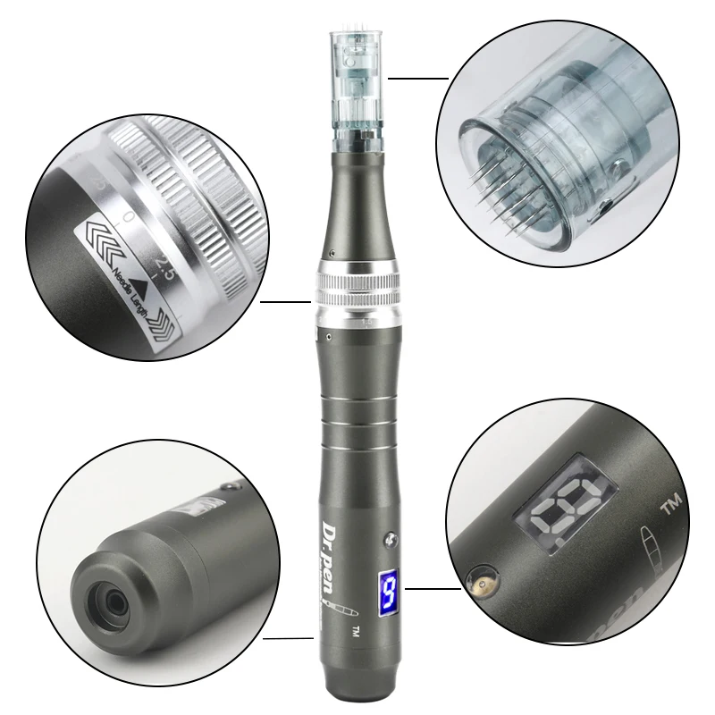 korean mesotherapy 42 needle caneta electric customize logo professional dermapen nano microneedling pen