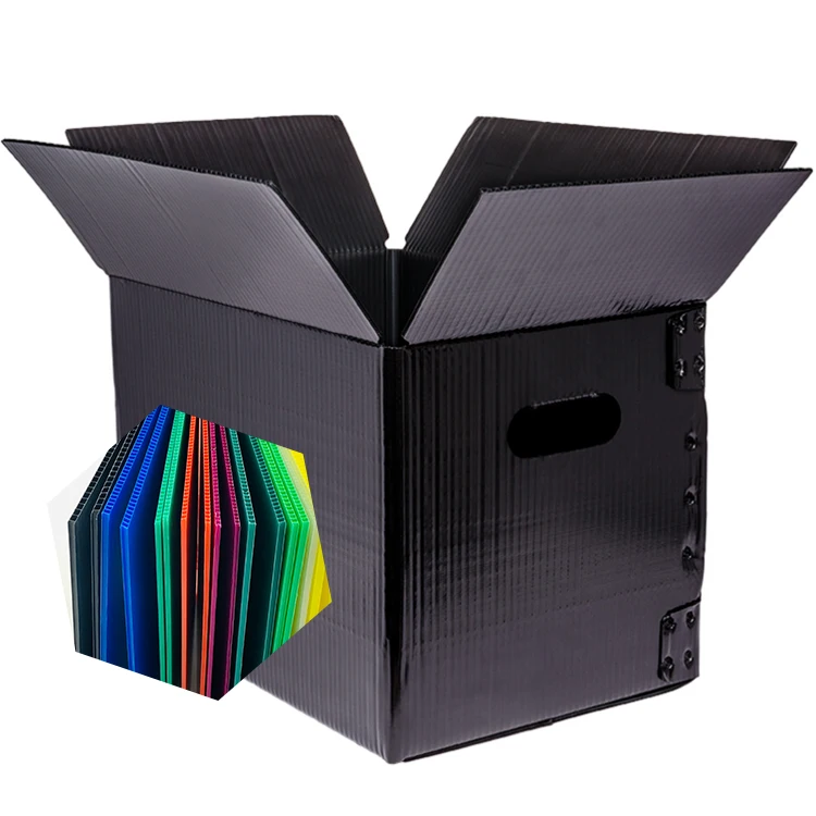 plastic corrugated box pp corrugated board corrugated pp nuc box