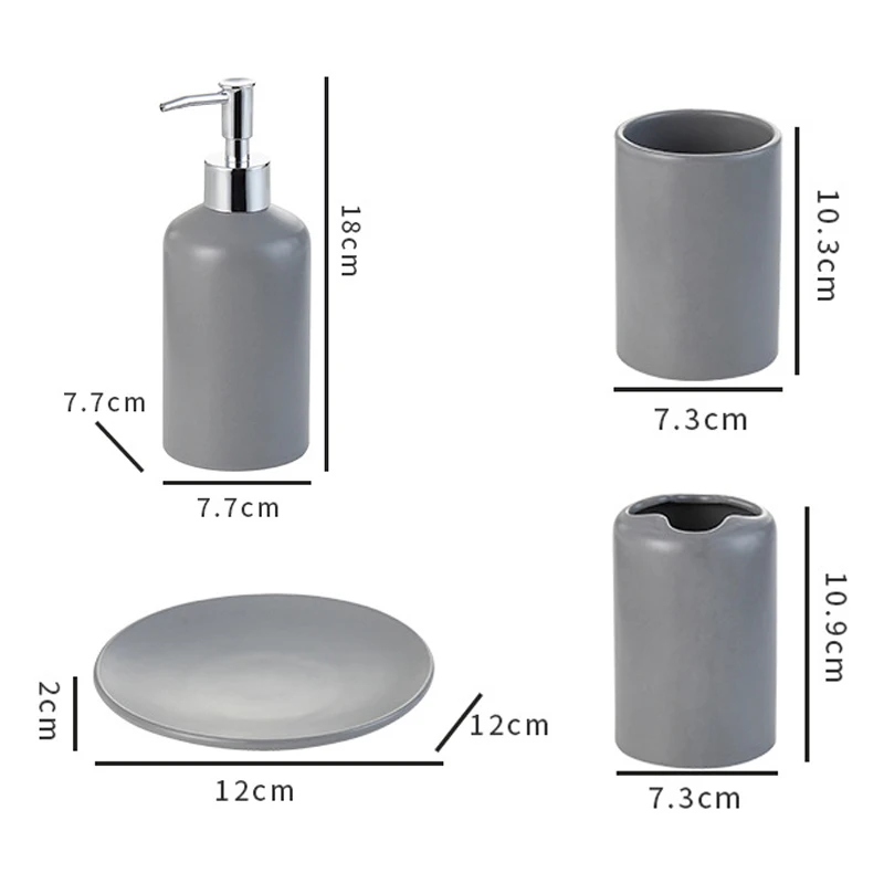  Прямые продажи с фабрики набор аксессуаров для ванной комнаты дозаторов мыла