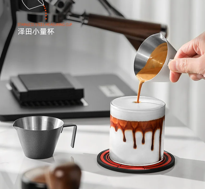 MHW-3BOMBER 100ml stainless steel measuring cup coffee cup milk cup