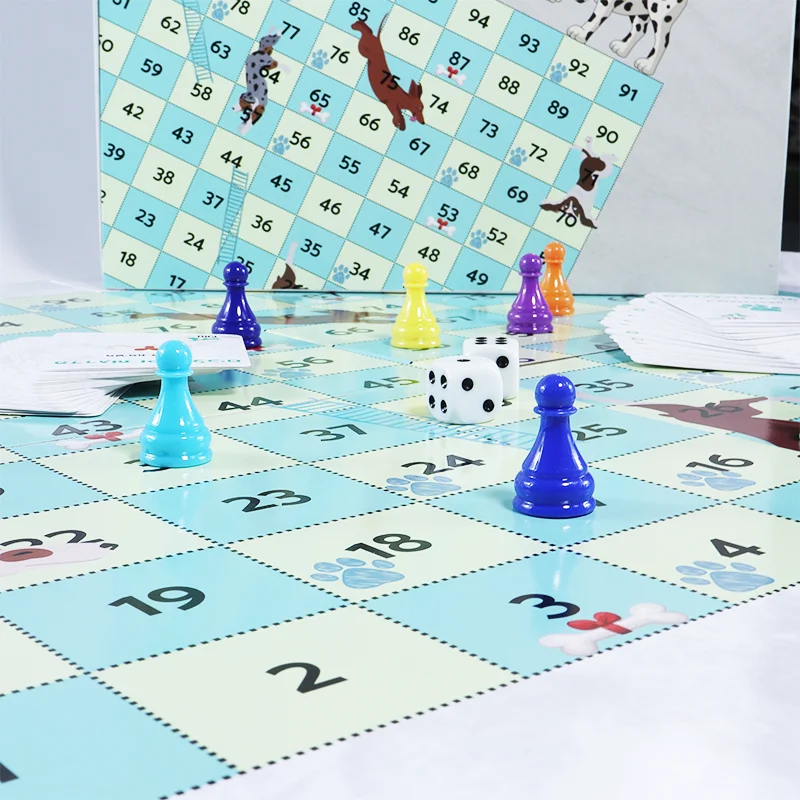 Free Sample Promotional Board Game Custom Board Game Price From China OEM Family Table Game