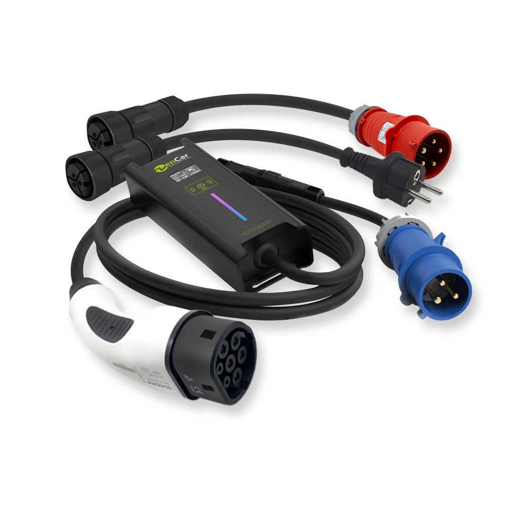 High Quality 7KW Electric car charger 32A portable charger for car