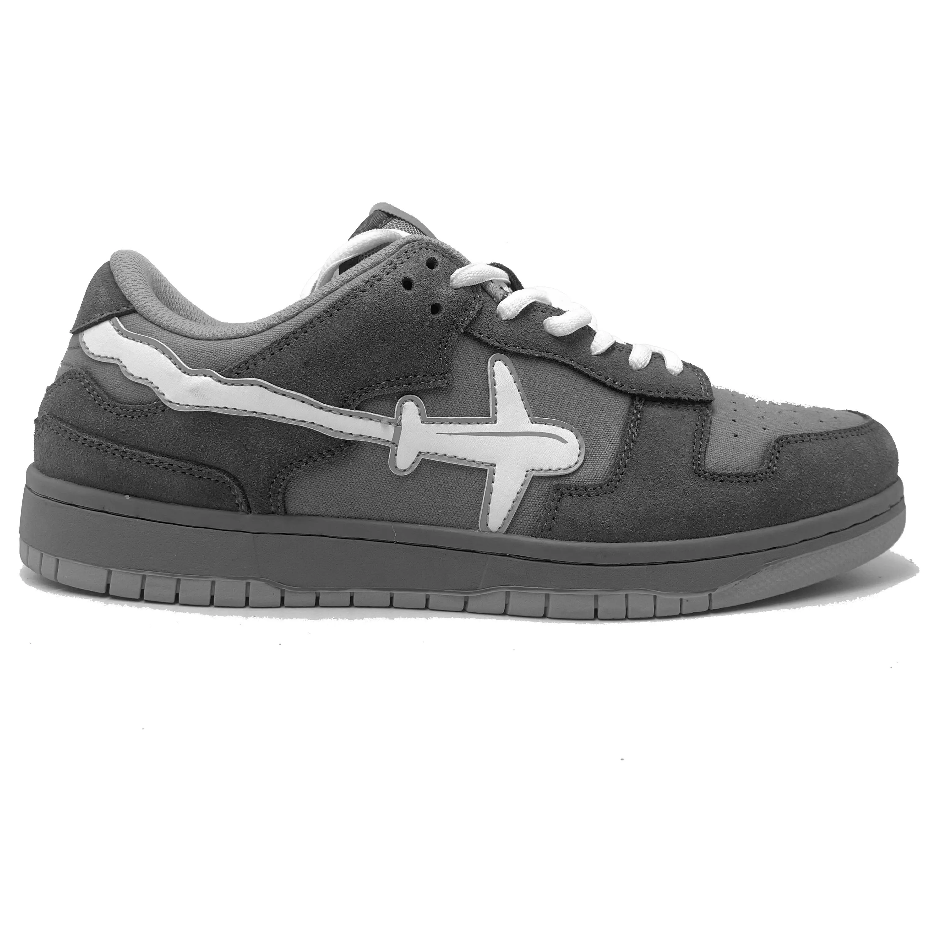 Stylish Espadrilles-Style Basketball Shoes with Thermal Lighted Features Denim Upper Cotton Fabric Lining Split Leather Plush