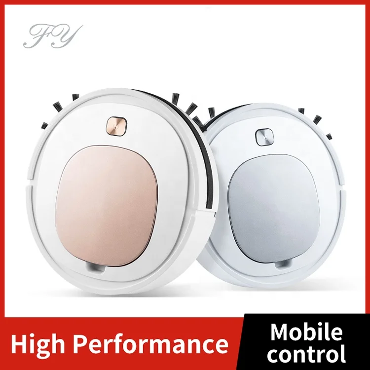 2022 wholesale New Smart Cleaning Robot USB 1500mAh White Dust Removal Robot Multifunctional 3 in 1 Indoor Robot Vacuums
