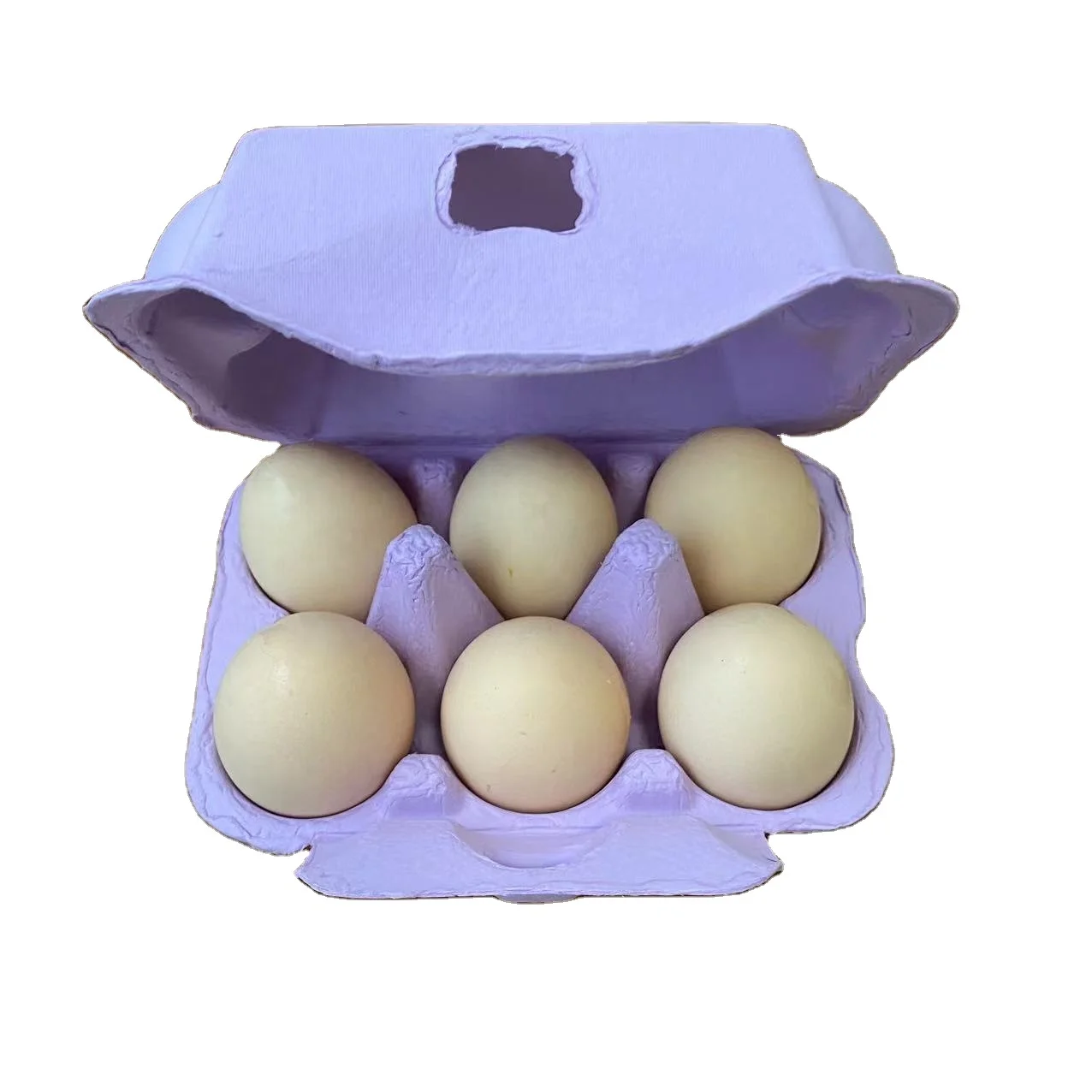 Manufacturer Custom Eco-Friendly Quail Egg Packaging 12/6/4 Kraft Bamboo Paper Pulp Box Egg Cartons Chicken Eggs Print Cosmetic