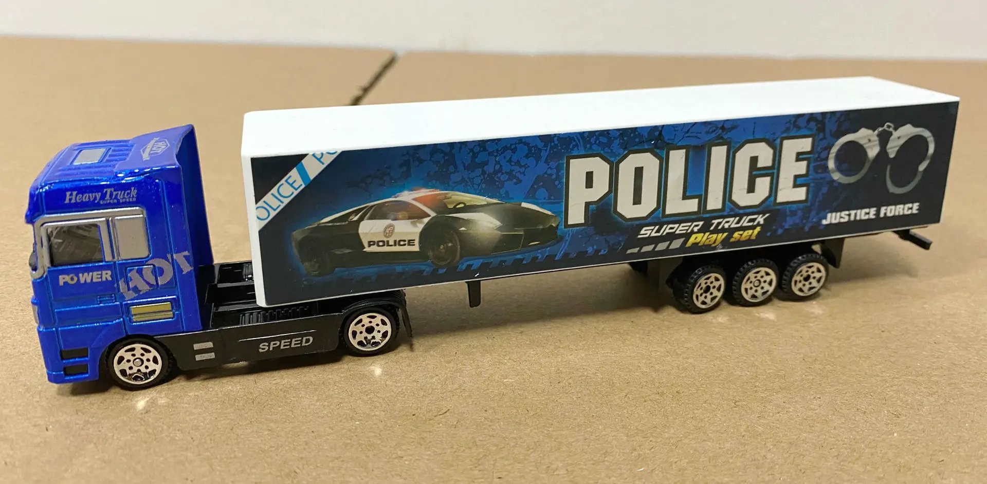 1:64 transportation truck metal model container truck toy