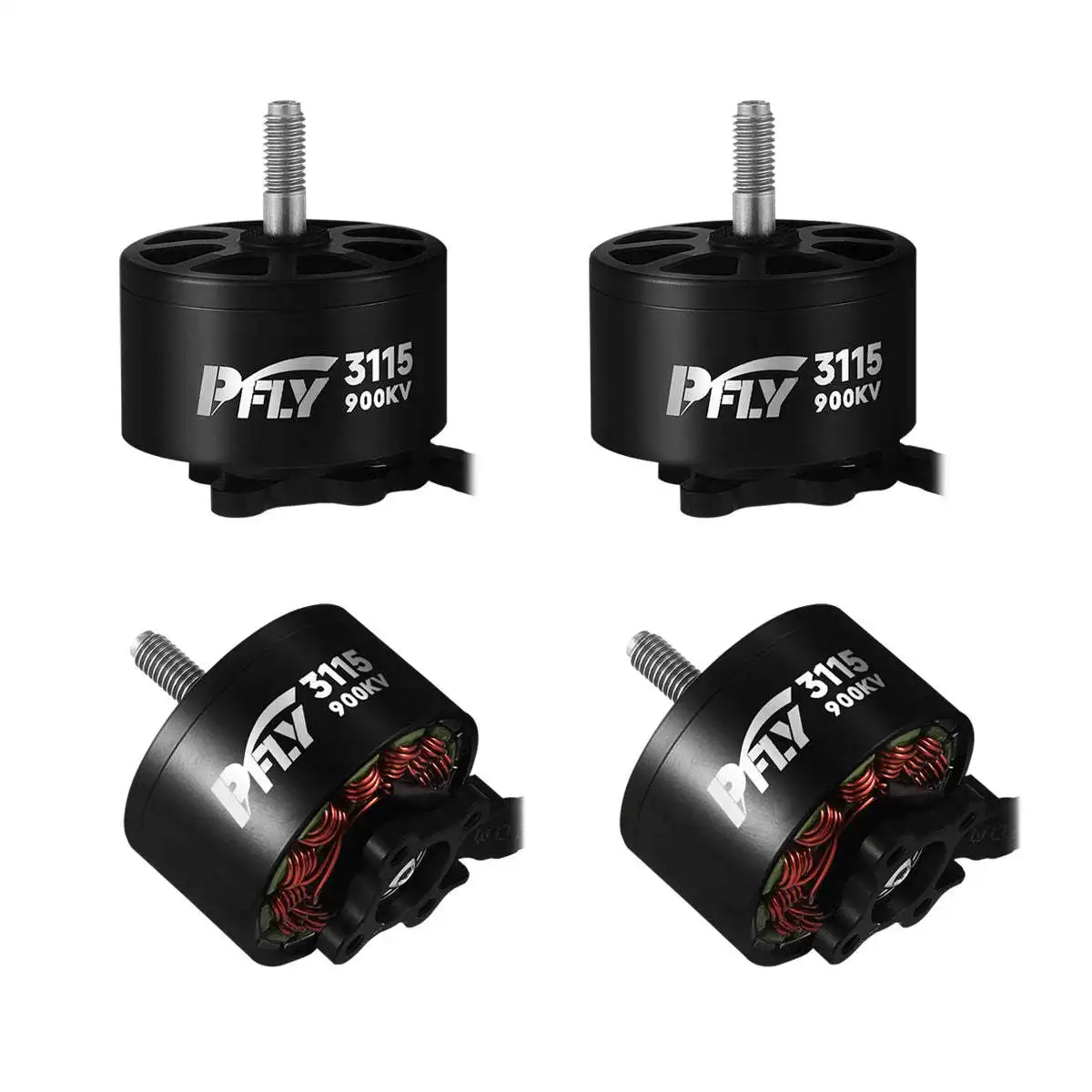 PFLY-3115 бесщеточный двигатель 900KV для дрона FPV RC Multirotor X-Class emax eco ii 2807 1300kv