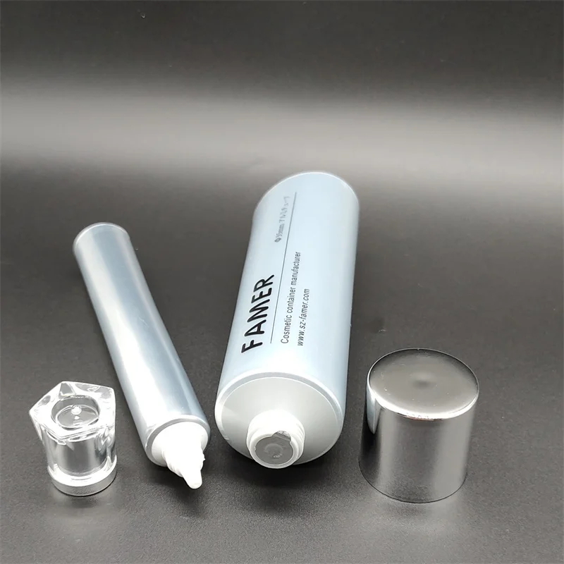 ABL plastic tubes packaging cosmetics hand lotion care empty facial lotion round tubes lip gloss containers tube