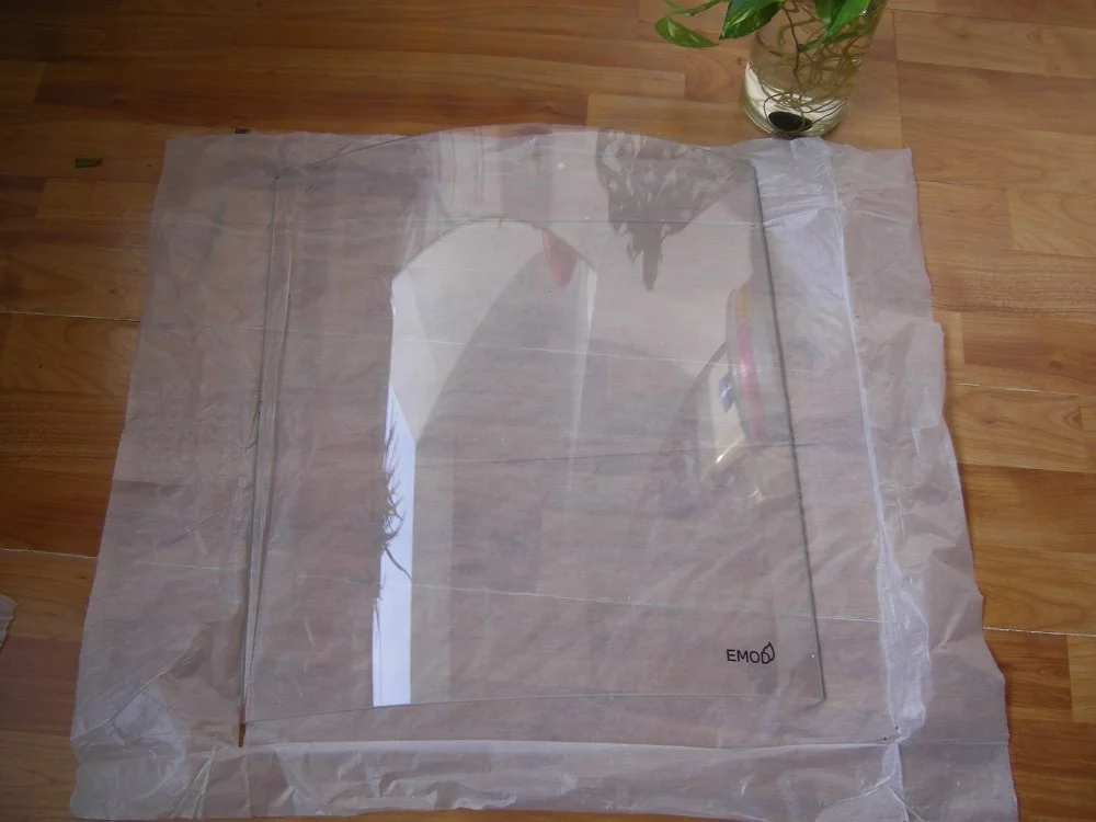 5mm heat resistant borosilicate 3.3 float glass for fireplace