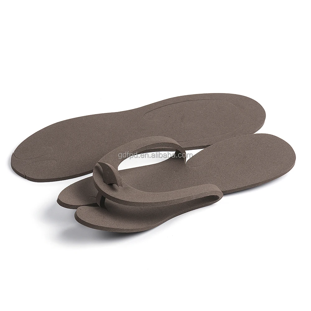 Custom Logo Disposable Pedicure Eva Foam Hotel Flip-flops Slipper for Nail Salon Day Spa
