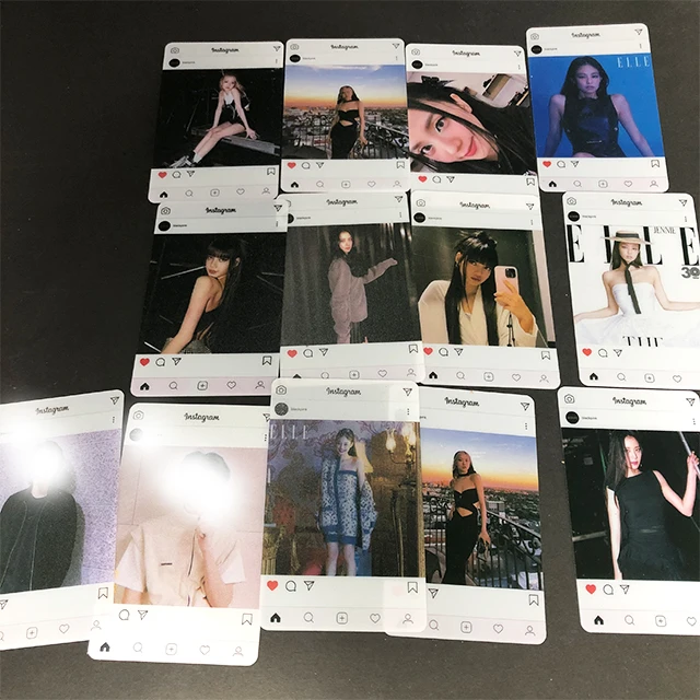 Индивидуальные пластиковые ПВХ прозрачные печатные фотокарты для подарка
