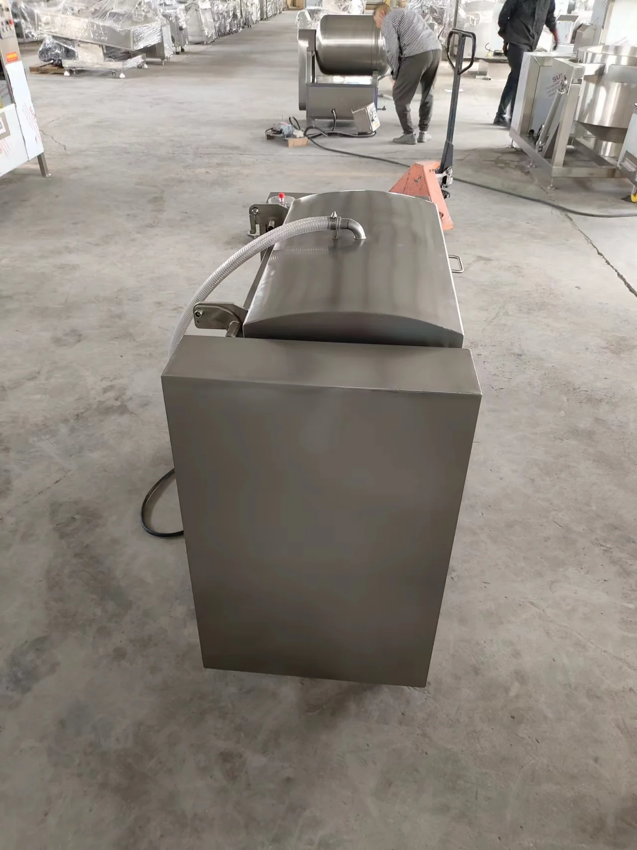 Commercial Meat Mixing Machine Electric Meat Food Stuffing Filling Mixer Vacuum Meat Blender Machine