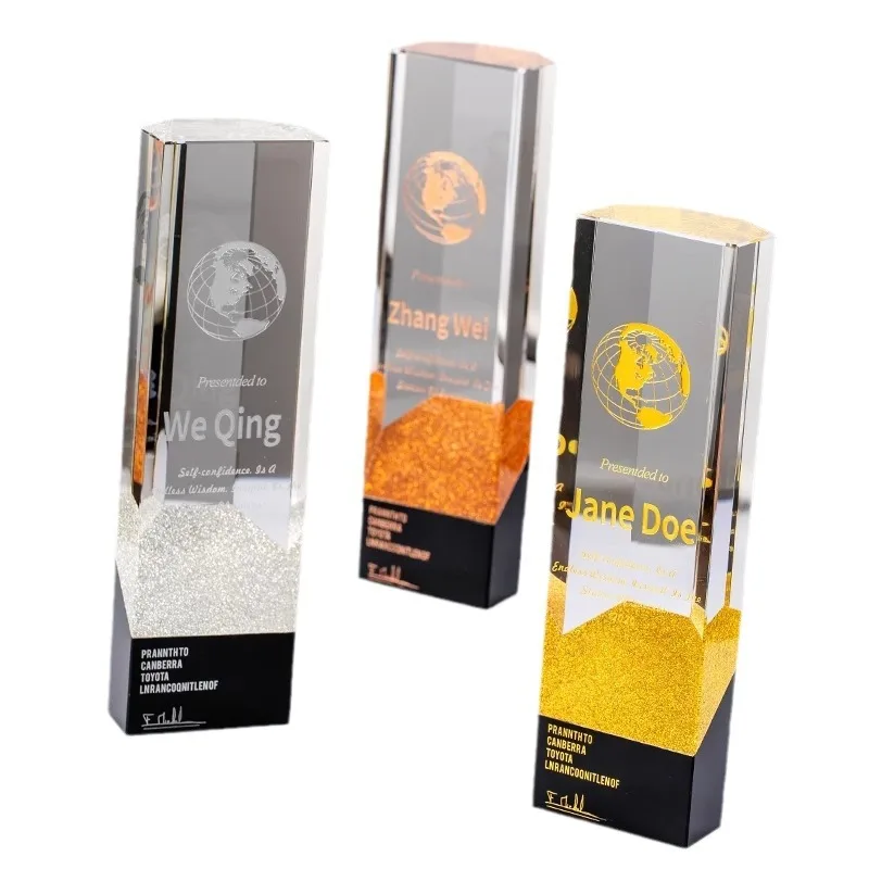 Честь кристалла на заказ, новый дизайн, кубическая награда, кубическая награда, 3D награды за лазерные кристаллы, награды