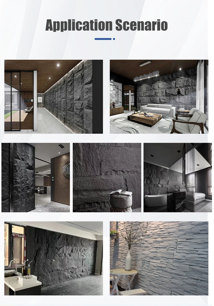 Factory Direct Sales Cheap Outdoor Waterproof 3D Decoration Pu Culture Stone Wall Panel for Home
