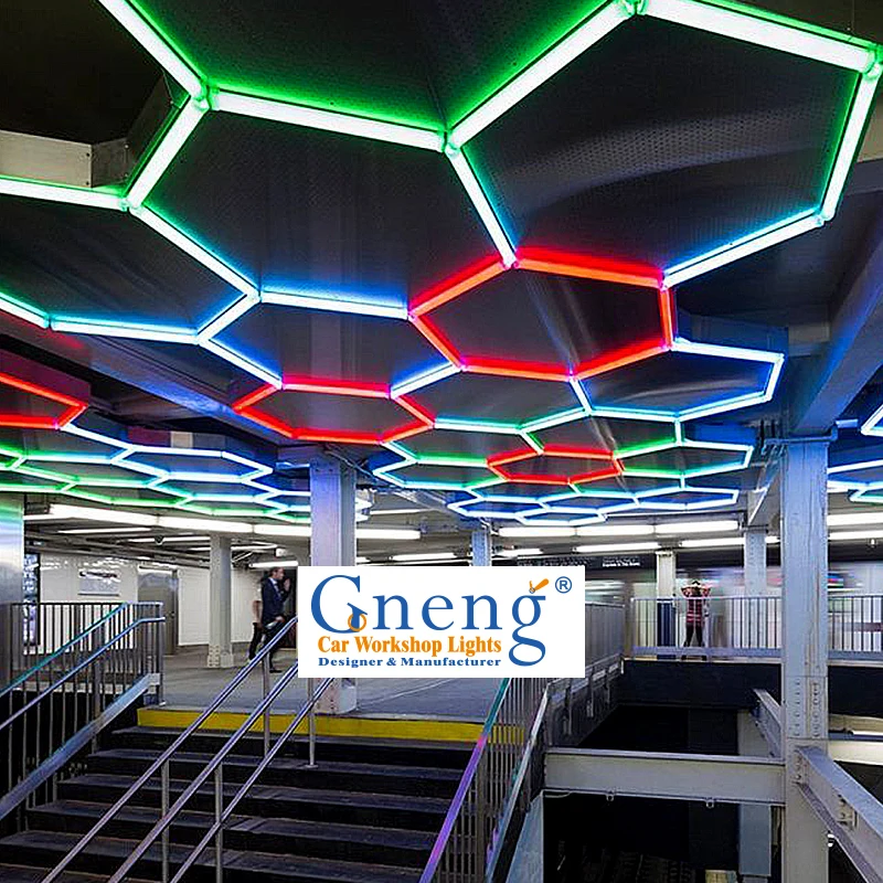 Wholesale High Quality Powerful Hexagon Stage Lights Party Nightclub Lights For Church