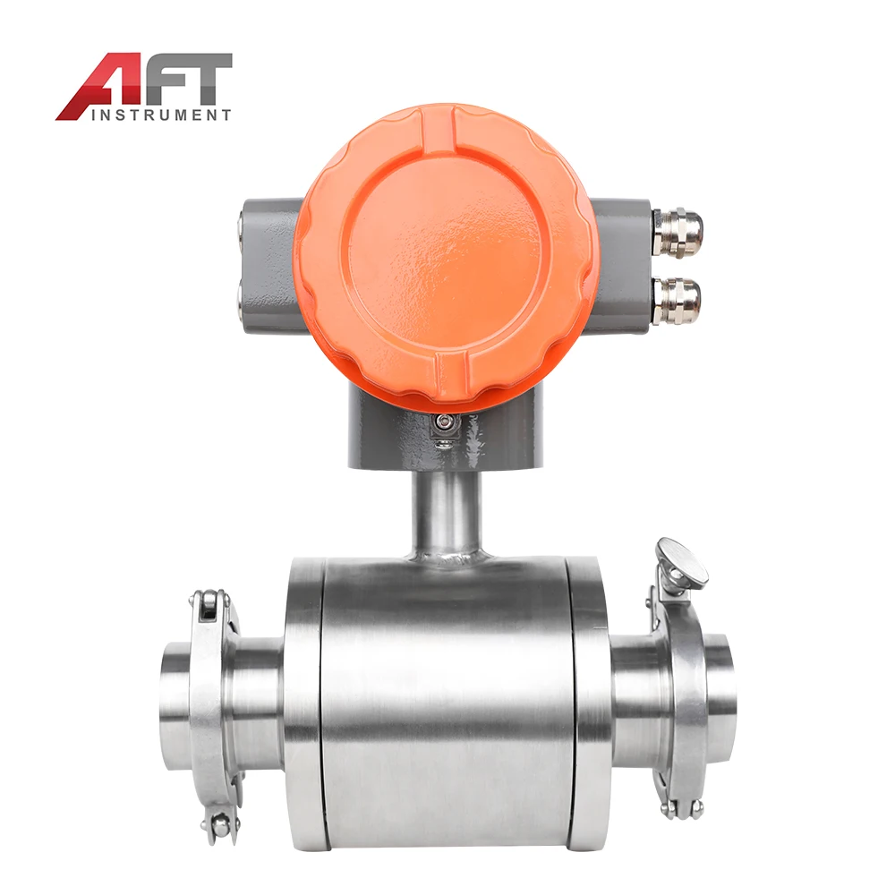  DN50 sanitary all-stainless steel milk tri-clamp electromagnetic