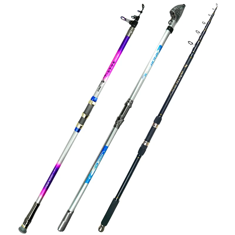 Carbon Super Hard Long Shot Fishing Rod Large Object Rod Telescopic Fishing Rod