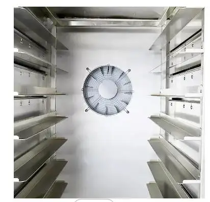 commercial automatic all stainless steel baking equipment 8-tray electric convection oven with spray