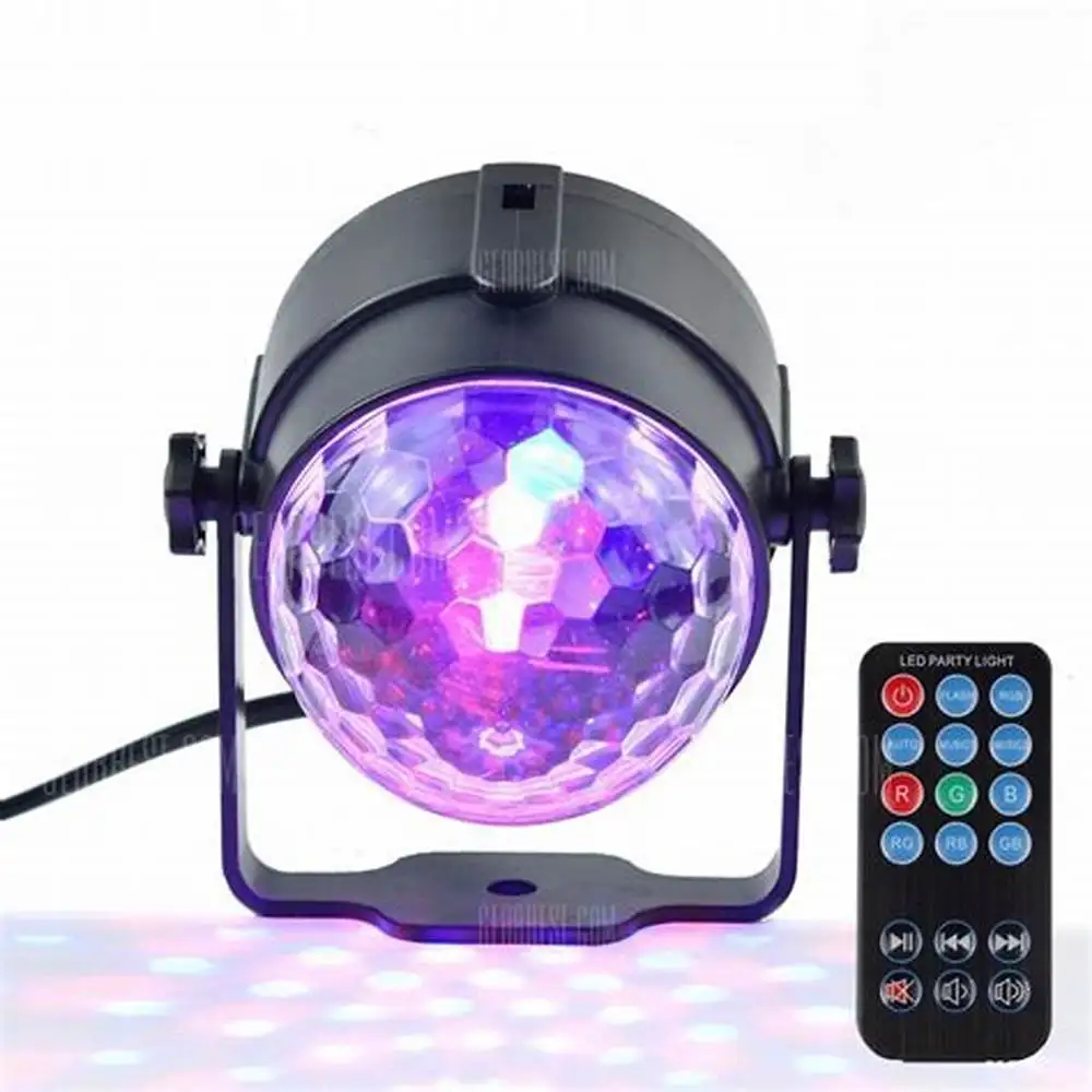 Factory new product wholesale stage disco effect light RGB Super LED Magic Ball Light