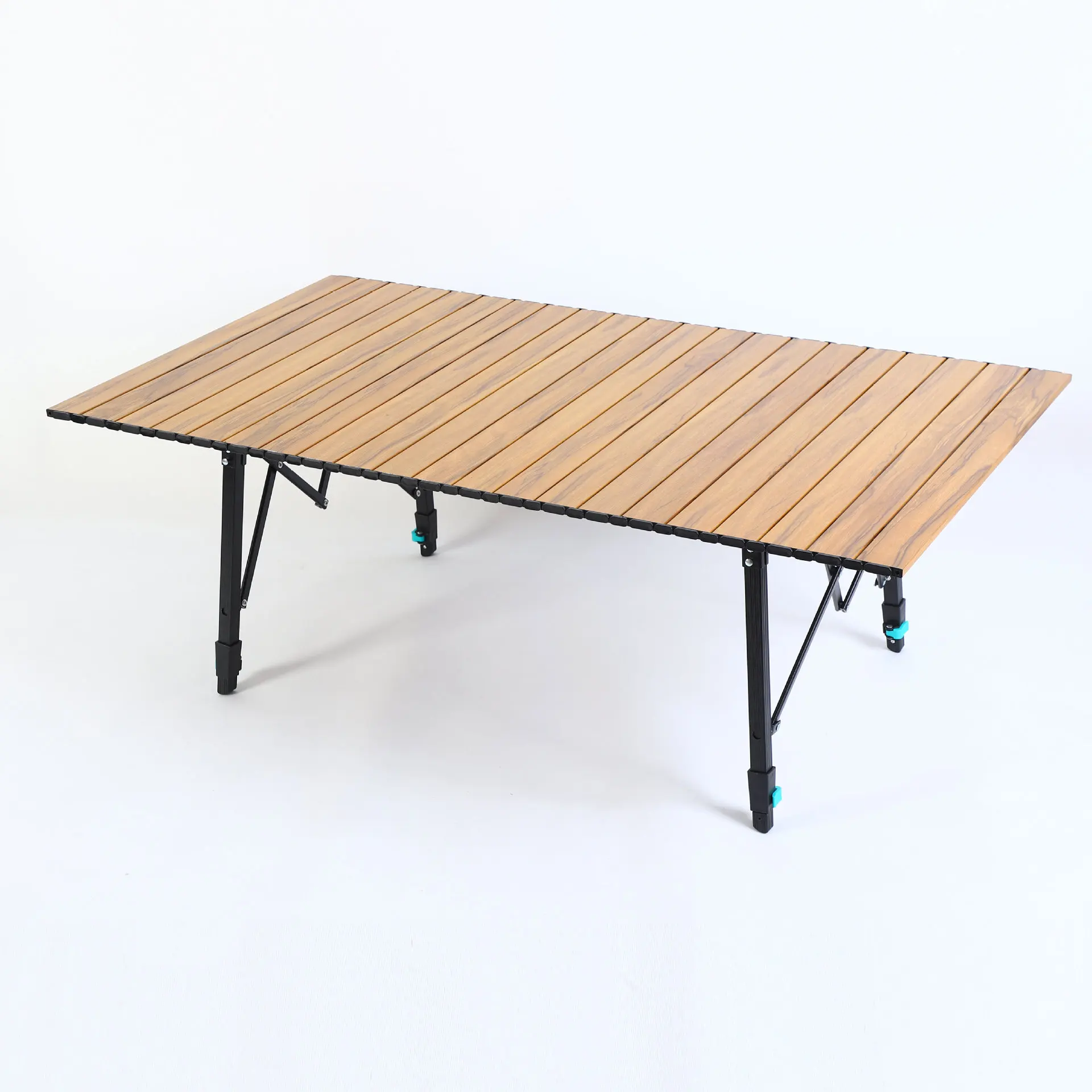 Hot Selling Wholesale Factory Custom Outdoor Bbq Picnic Portable Foldable Fishing Beach Camping Metal Aluminum Folding Table