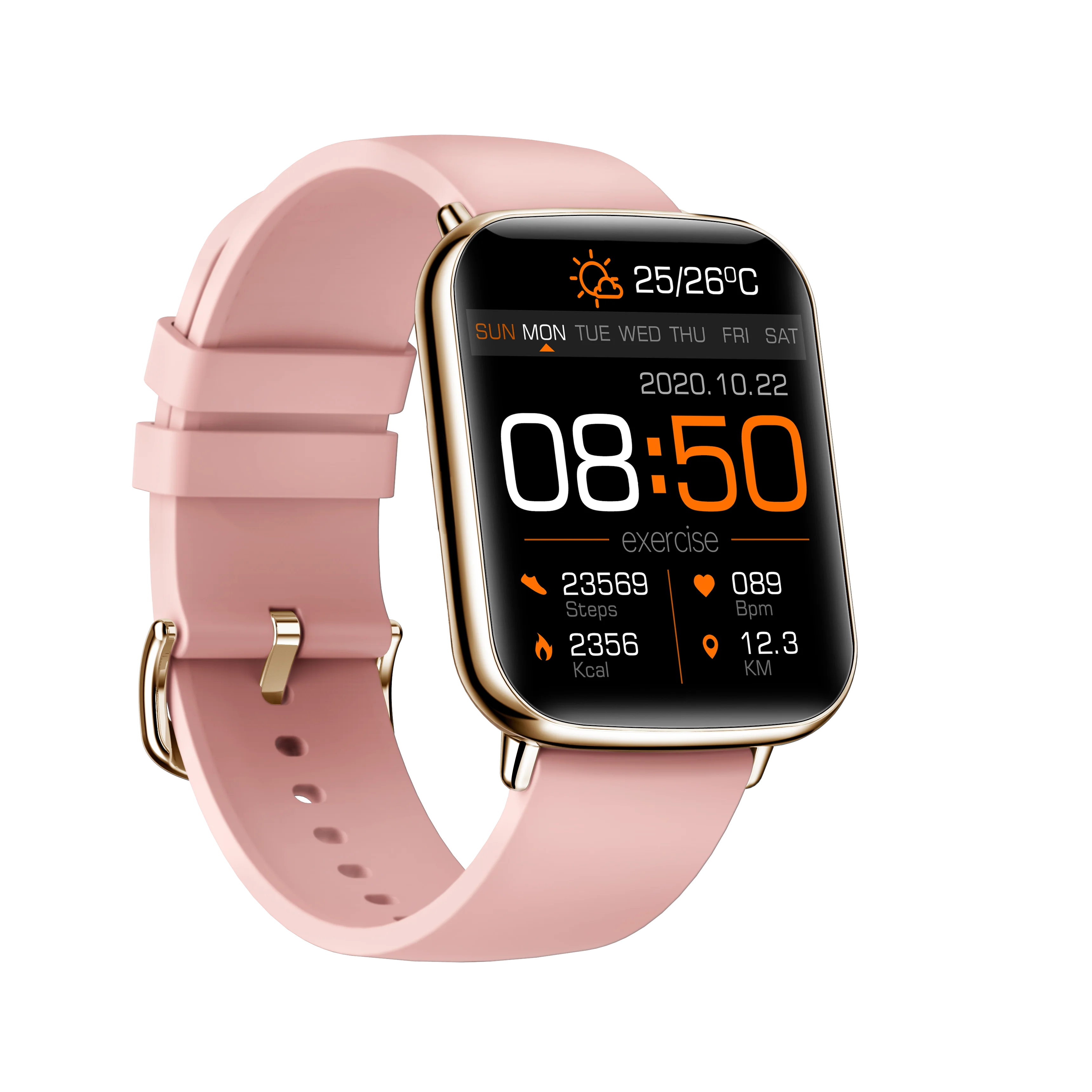 Смарт-часы с логотипом на заказ, часы с несколькими режимами спорта, время работы 12-15 дней, для мужчин и женщин, водонепроницаемые умные часы IP68