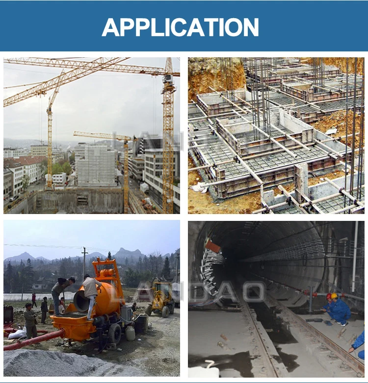 Rubber Tire 500 litre Mobile Concrete Mixer with Self Loading