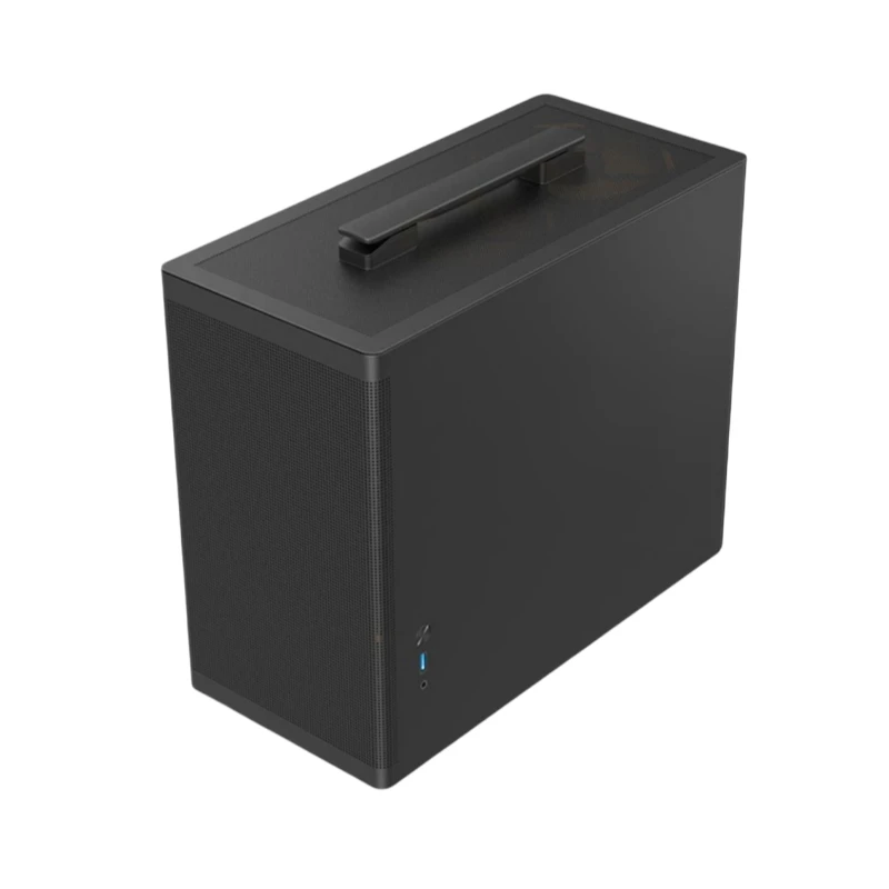 JNP популярное закаленное стекло Itx M-atx Корпус Шасси и башни для настольного компьютера Usb3.0