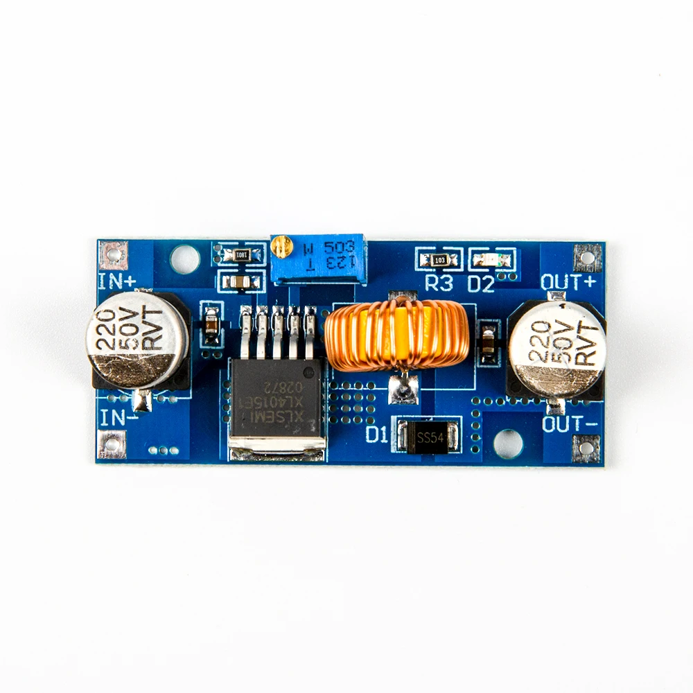 XL4015 DC-DC 4-38V Step Down Adjustable Power Supply Module 5A 96% High Efficiency