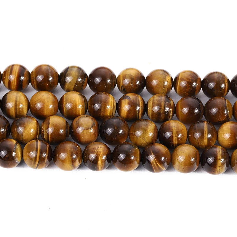Natural AAA grade high quality yellow tiger eye stone beads gemstone natural beads for bracelet jewelry making (AB1622)