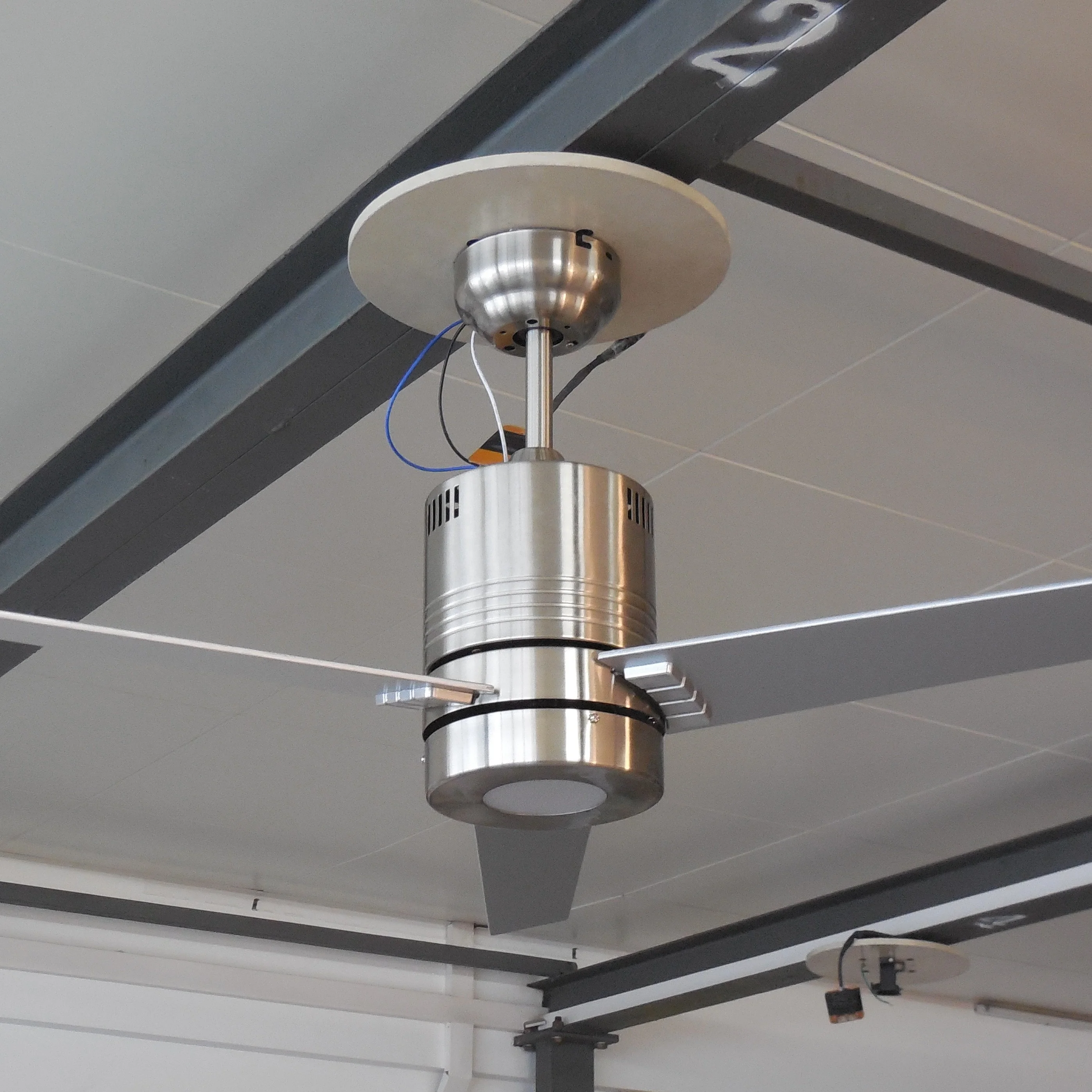 52 Inch 3 Blade Modern Ceiling Fan With LED Light