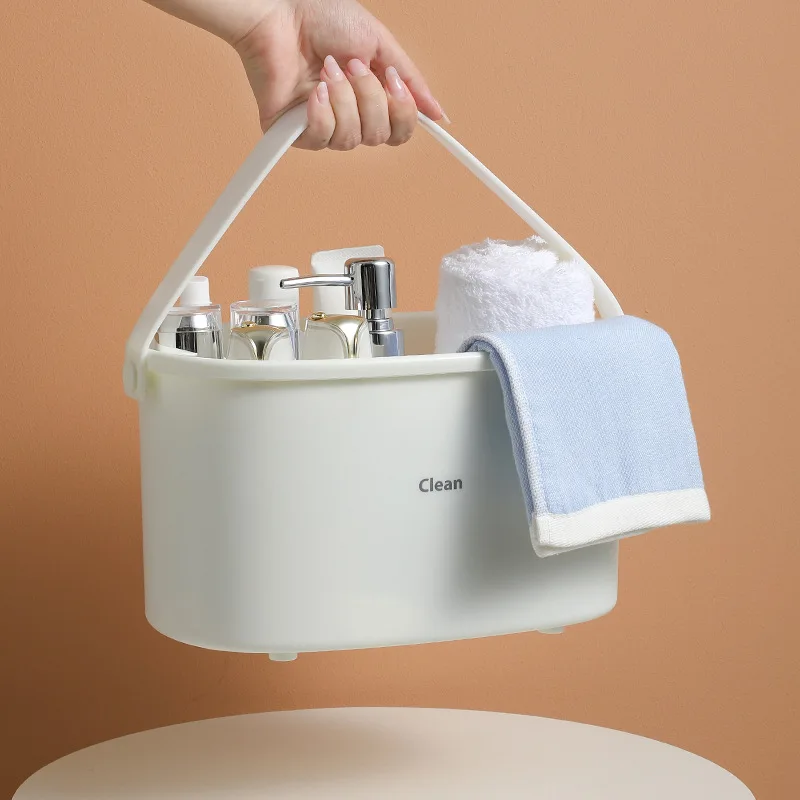 Портативная корзина для ванной, туалетные принадлежности, корзина для хранения в общежитии