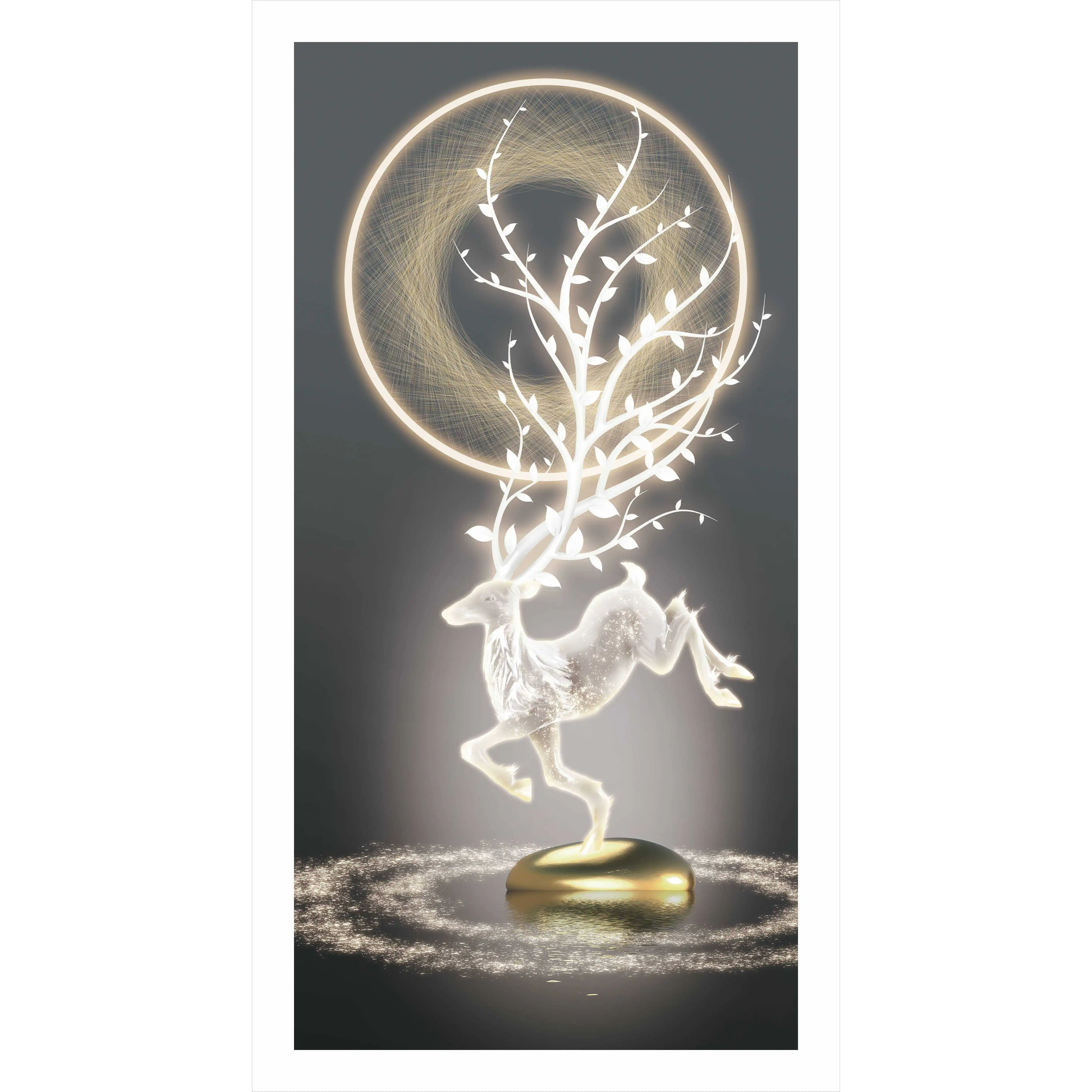 Abstract Islamic Wall Art Canvas Painting Muslim Religion Posters Print Picture