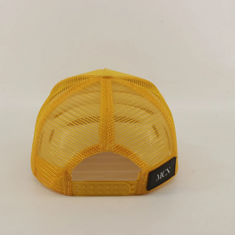 Fashion Sports Adjustable Baseball Cap Snapback Hats Custom Flat Bill 3D Puff Sublimation Print Mesh Foam Trucker Hat