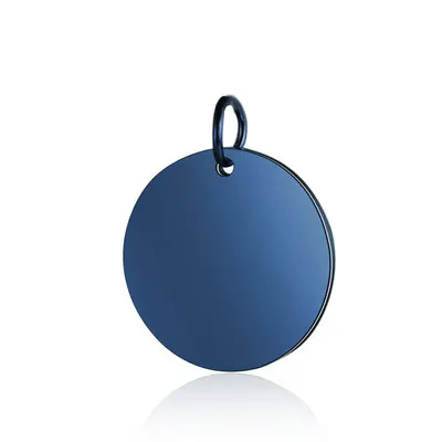 
Blank DIY Personal Engrave Gold Colors Stainless Steel Jewelry Lover Jewelry Round Bitcoin Pendants For Necklace 
