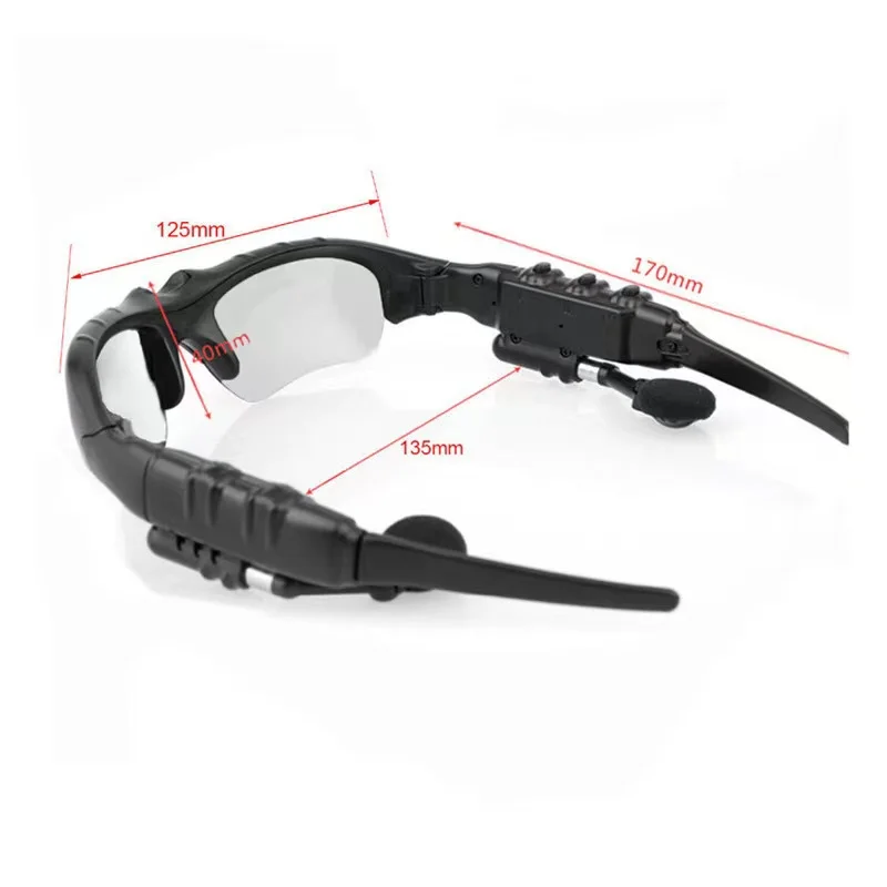  Smart BT Cycling Sunglasses Sport Music Outdoor Riding Wireless Earphone Bike Polarized Lens Sun Glasses Headphone With