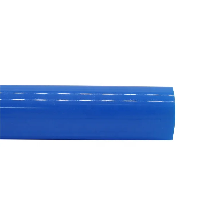 Factory Custom Polycarbonate Tube Plastic Extrusion Blue Polycarbonate Pipe Plastic Round Tube Pipe For Led Lighting