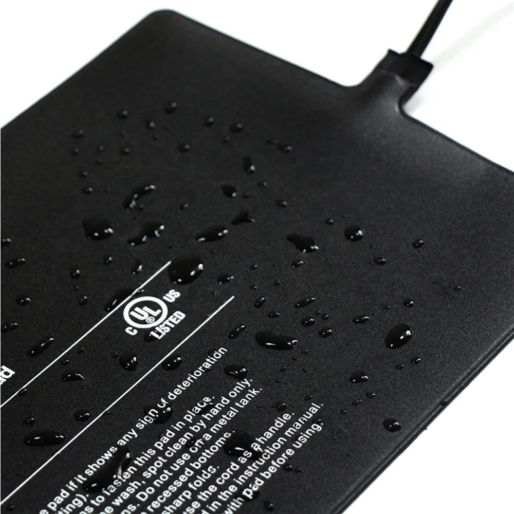 Reptile Heating Pad Electric Indoor Under Tank Terrarium Heating Mat Waterproof for Turtles, Lizards, Frogs, and Other Reptiles