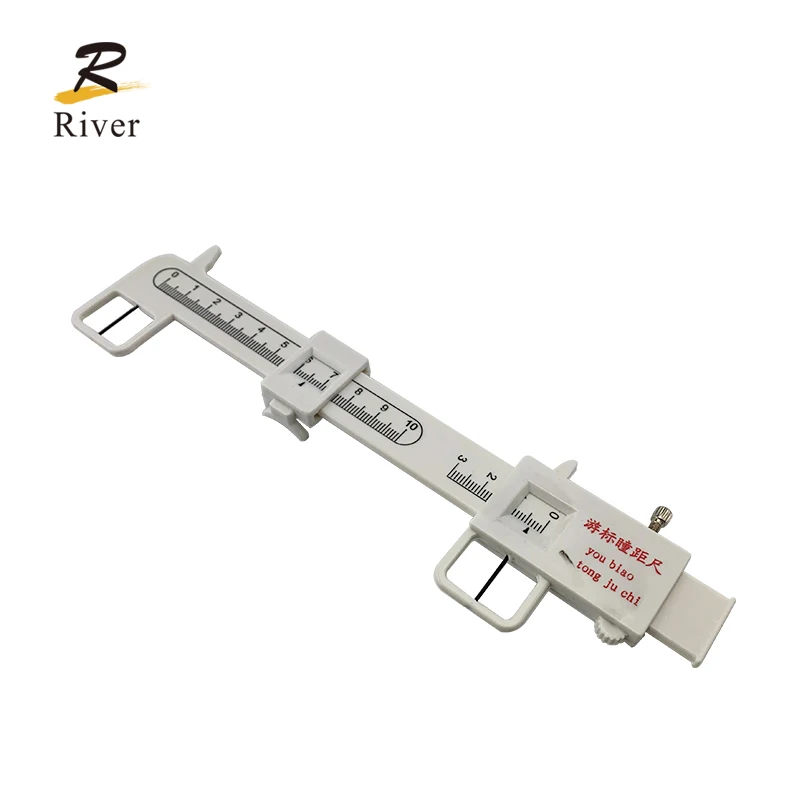 China high quality ophthalmic plastic tool optical eye meter PD ruler
