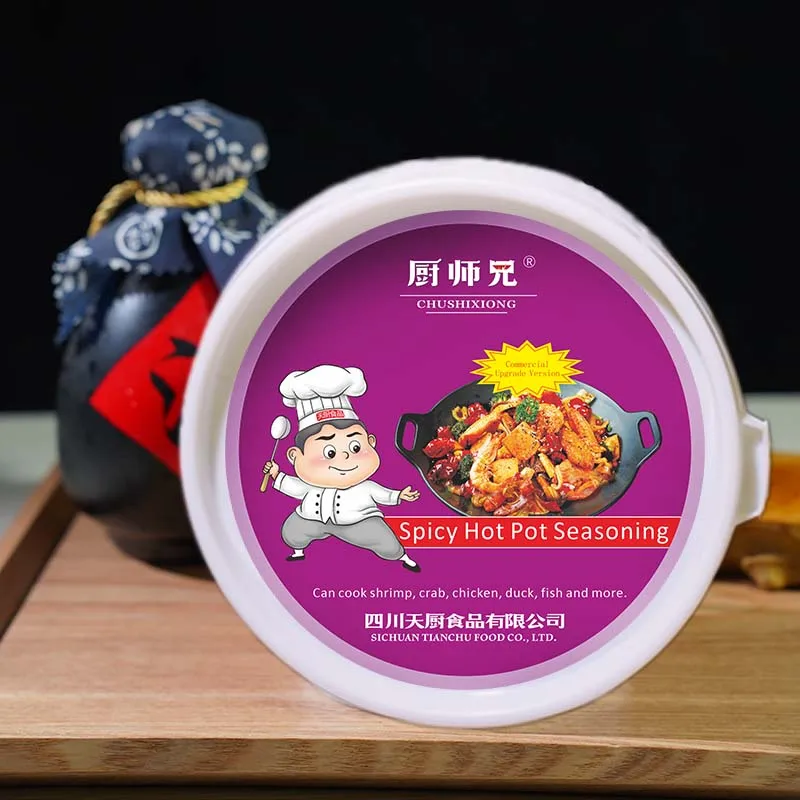 Tianchu 1 кг коммерческая популярная приправа пряный вкус горячий горшок соус специальный ароматный