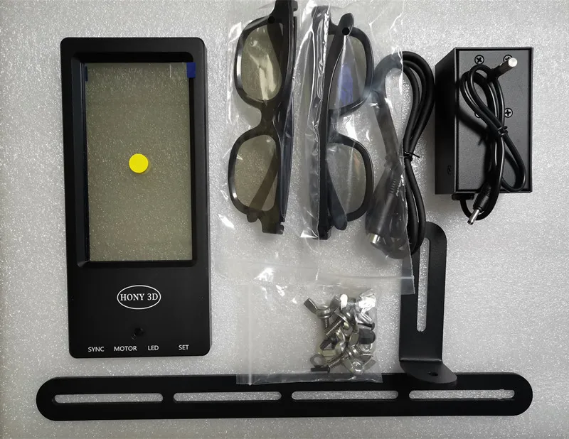 Make Passive Polarized 3D Mini Home Theater 3D Modulator Polarization Home Theater System for DLP Projectors