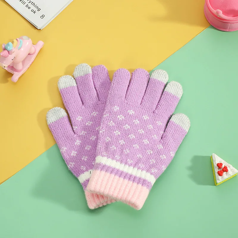 Fleece Thermal Windproof Touch Screen Gloves Winter Warm Outdoor Sports Gloves