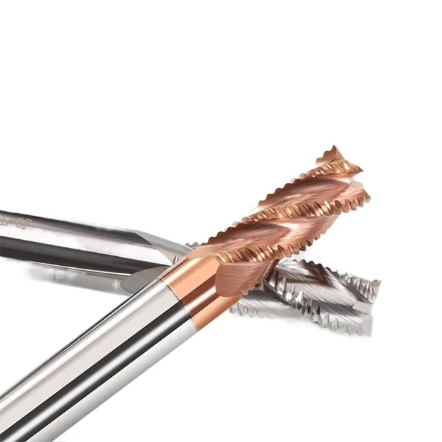 Best Quality Endmill Solid Carbide Cutting Tools 3 Flutes Aluminum End Mill Rough Leather Knife