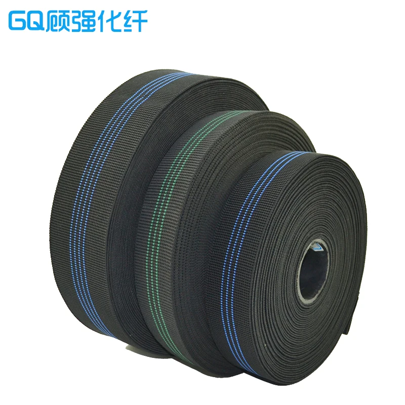 4.1Cm Width Elastic Band For Sofa Playground Jumper Bungee Elastic Strap