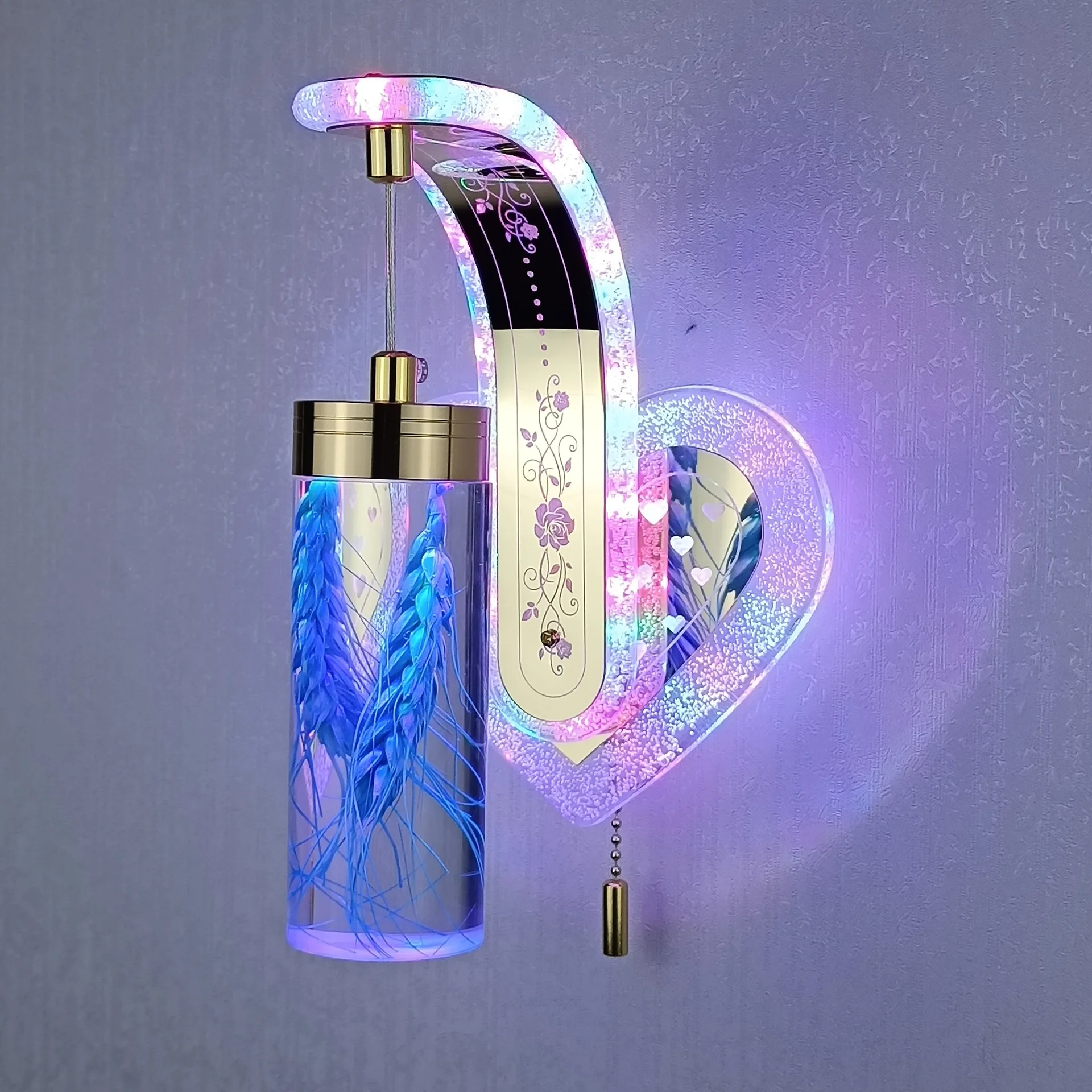 Mounted Bedside Restaurant Sconce Decor Living Room Luxury Decorative Bulb Bracket Exterior Led Wall Light Indoor Modern