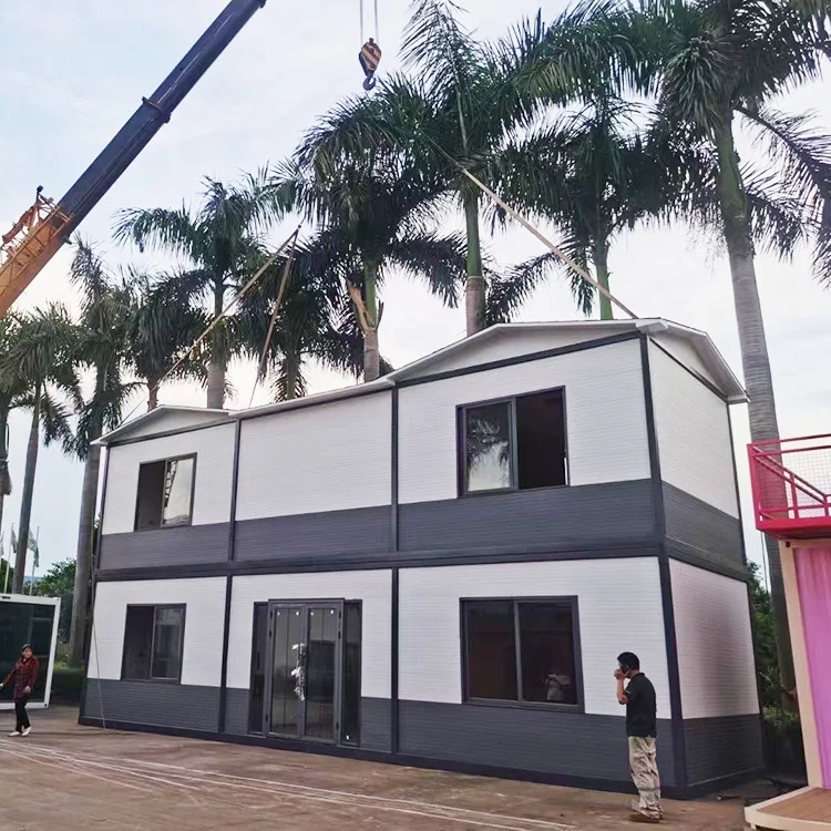 Container mobile house integrated house prefab house light steel villa movable homestay temporary office sun room