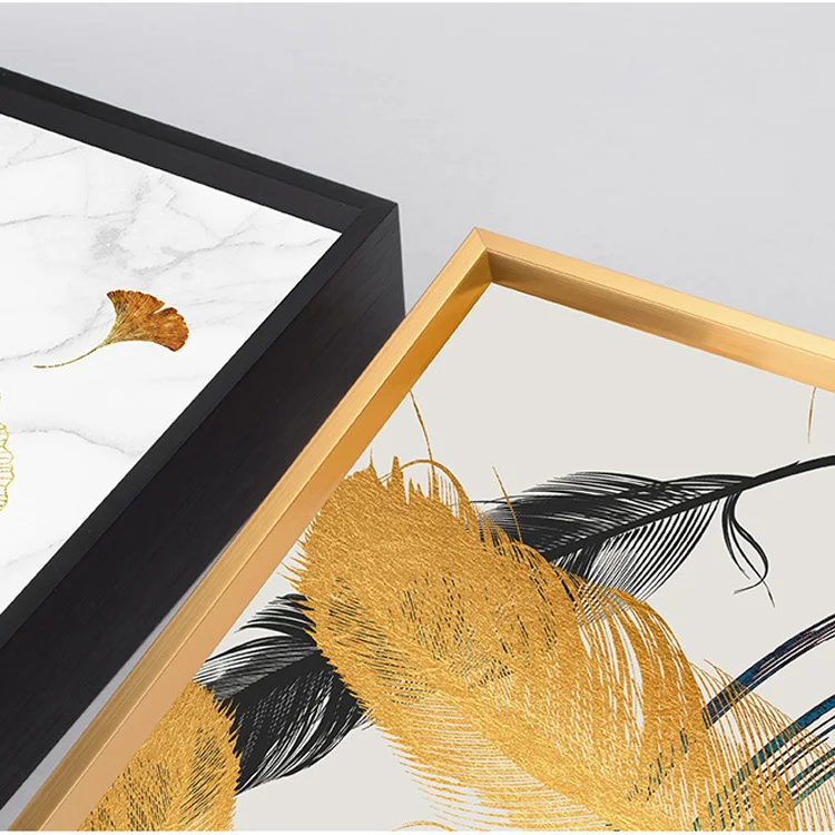 Оптовая продажа Hualun, Новое поступление, дешевая Античная Металлическая алюминиевая рамка, литье для фотозеркала