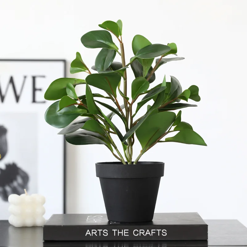 Wholesale Home Indoor Artificial Outdoor Evergreen Plants High Quality Plastic Ficus Tree Branches