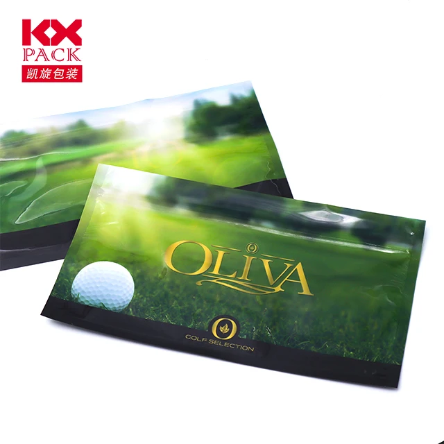 Factory Direct Packaging Printing 3 Side Sealing Bag Food Packaging Mylar Bags Tobacco Pouch Cigar Bags Custom With Zipper