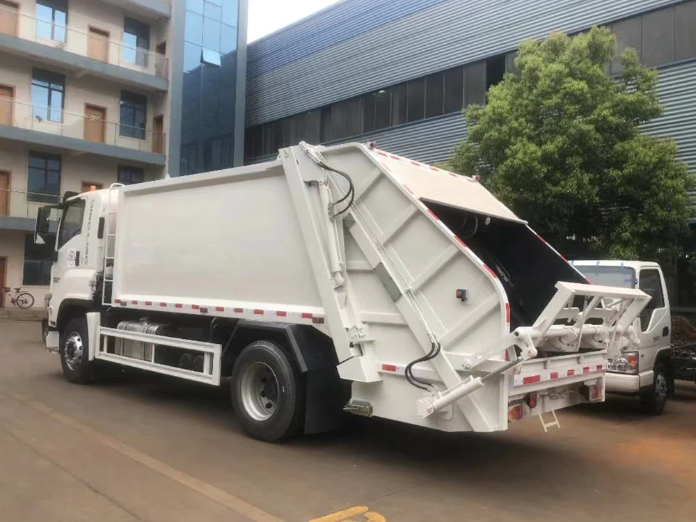18 Cubic Meter Refuse Compactor Garbage Dump Truck Garbage Vehicle Price