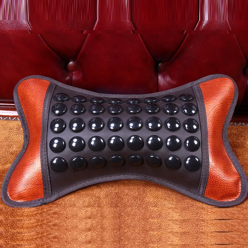 
Cervical vertebra neck pillow anion heating massage sleep tourmaline pillow 